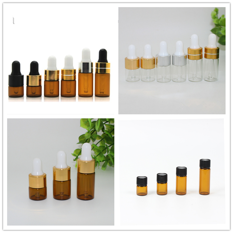 茶色分裝瓶,透明小樣瓶